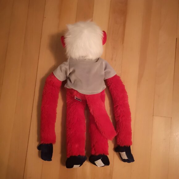 Forever Collectables MLB Boston Red Sox Hugger Monkey Red White Blue Plush Toy - Picture 2 of 8